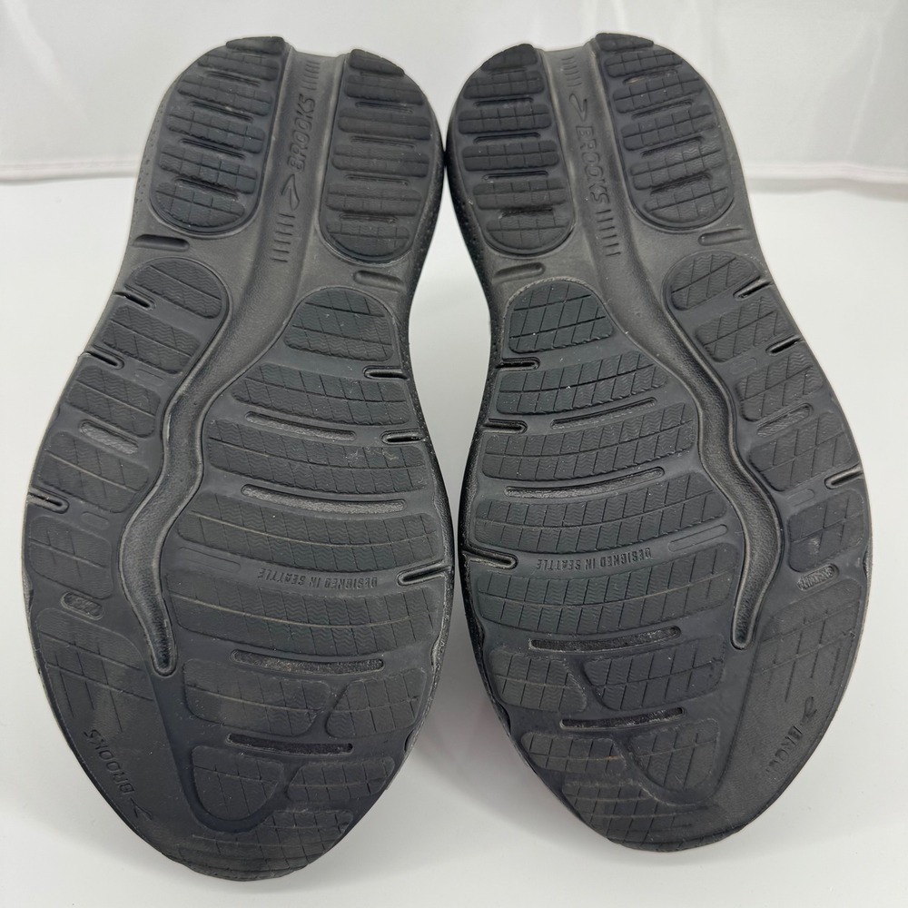 Brooks Ghost Max 2 Running Shoes Womens 7 All Black Cushioned 1204201B020 - Picture 6 of 14